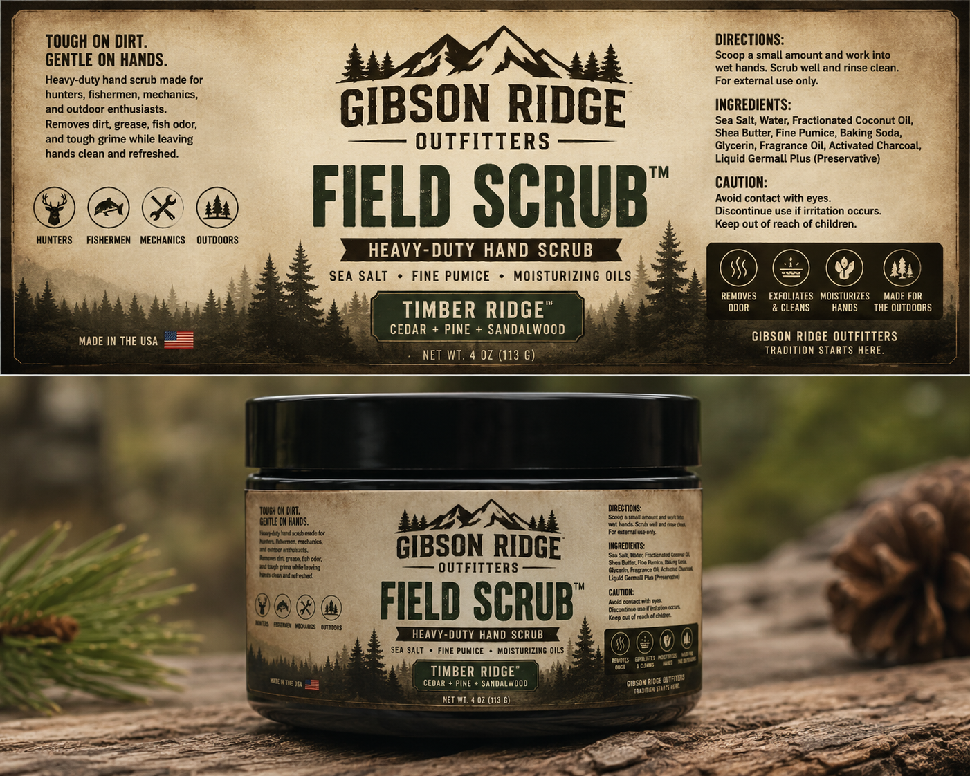 Timber Ridge Field Scrub
