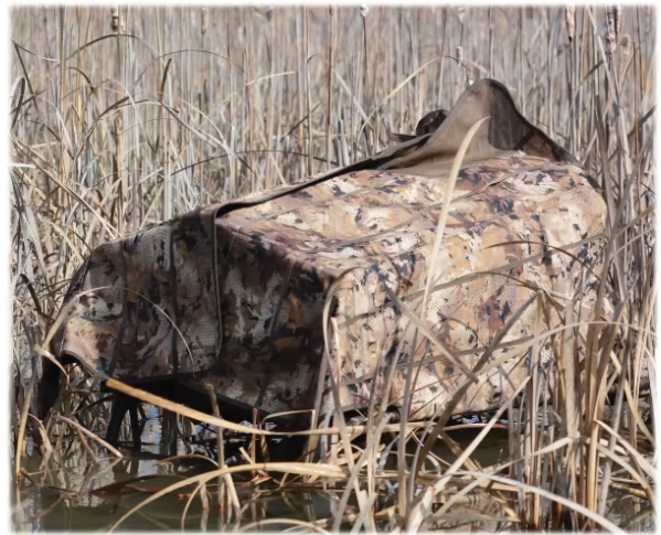 MOmarsh InvisiMan Blind Optifade Timber Camo