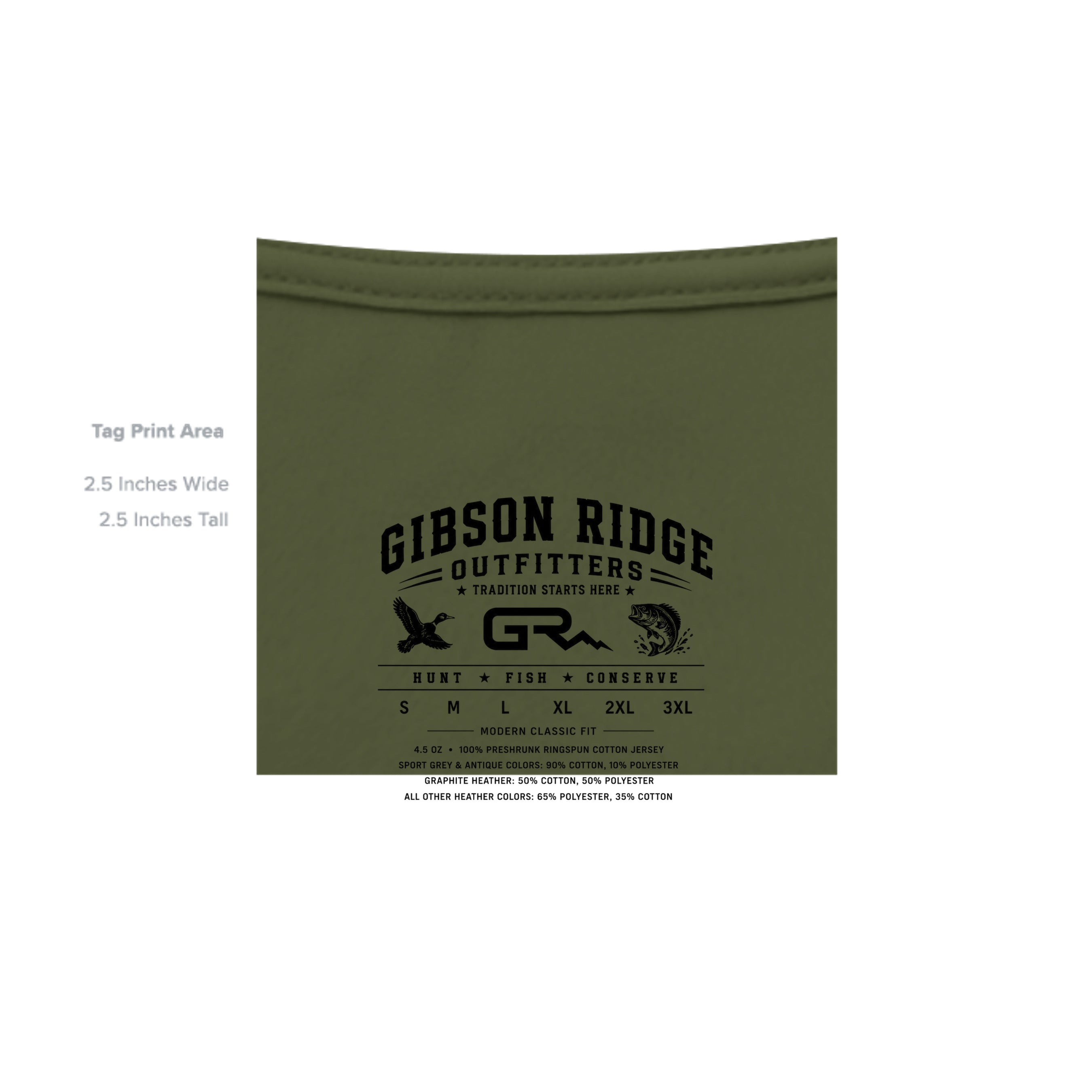 MILITARY GREEN - G640 - INSIDE_TAG_LINE