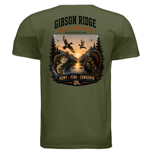 MILITARY GREEN - G640 - BACK