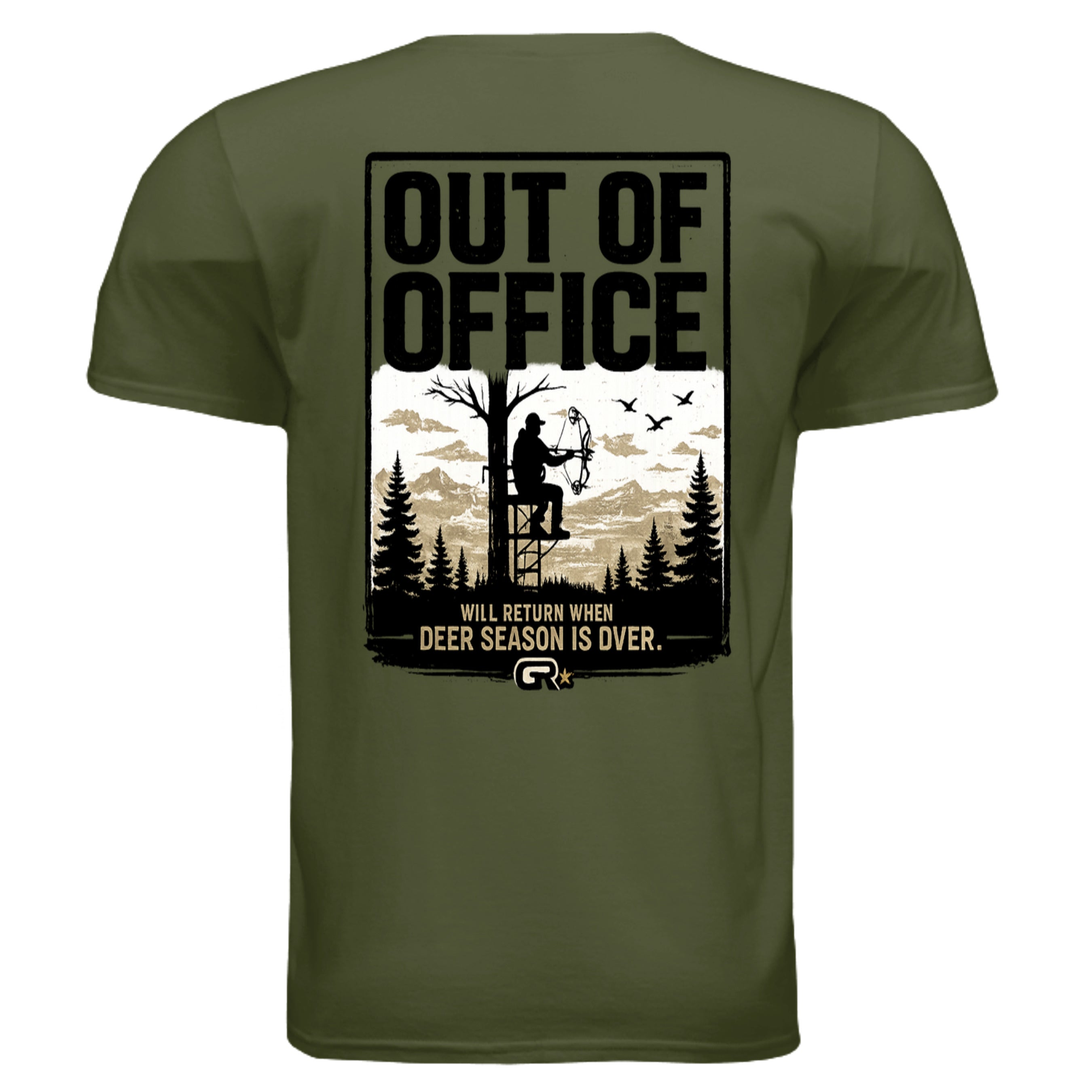 MILITARY GREEN - G640 - BACK