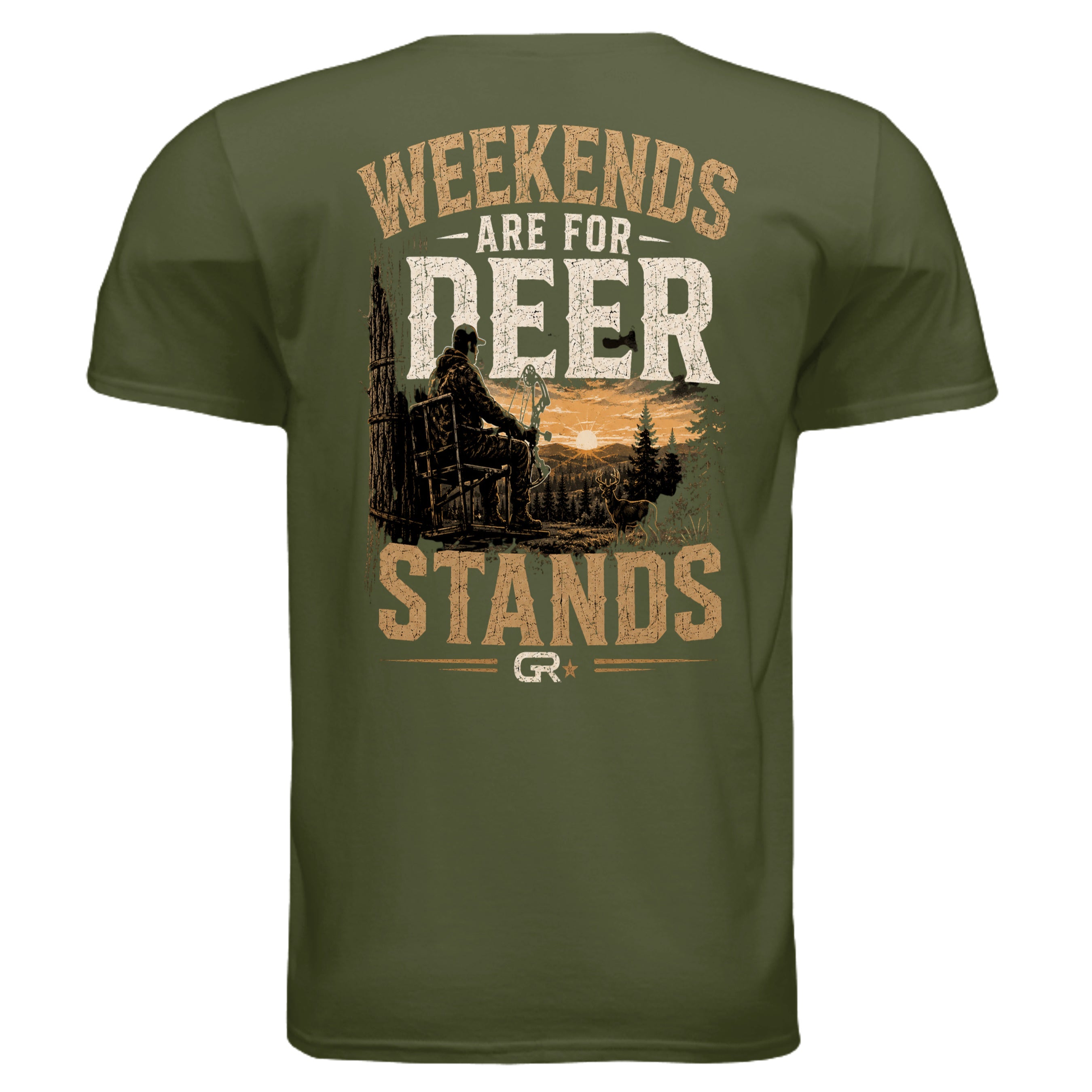 MILITARY GREEN - G640 - BACK