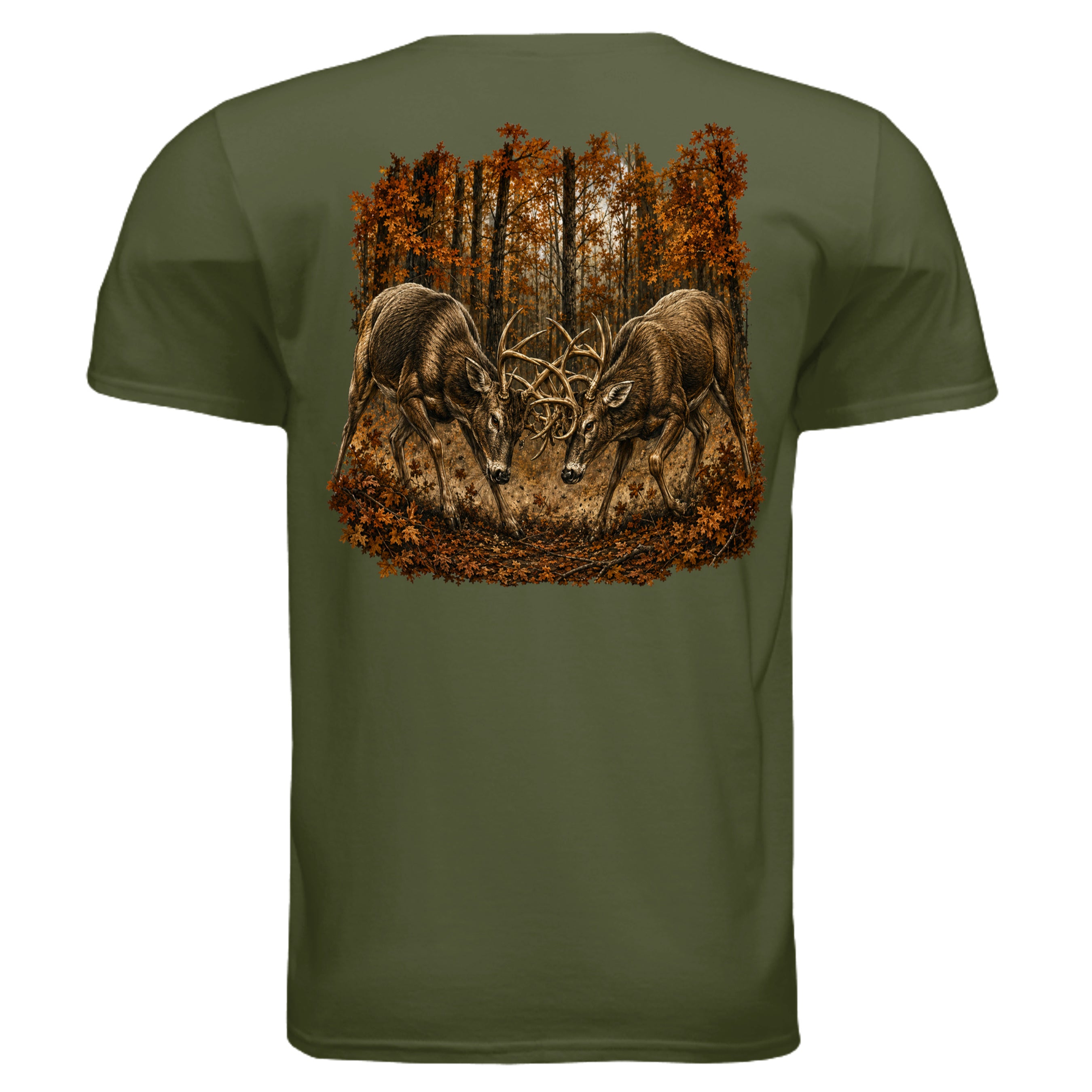 MILITARY GREEN - G640 - BACK