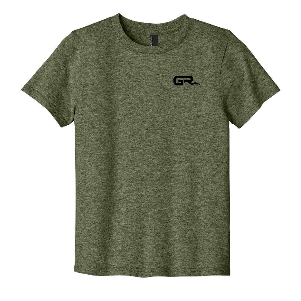 Olive Drab Green Heather - PC43Y - FRONT