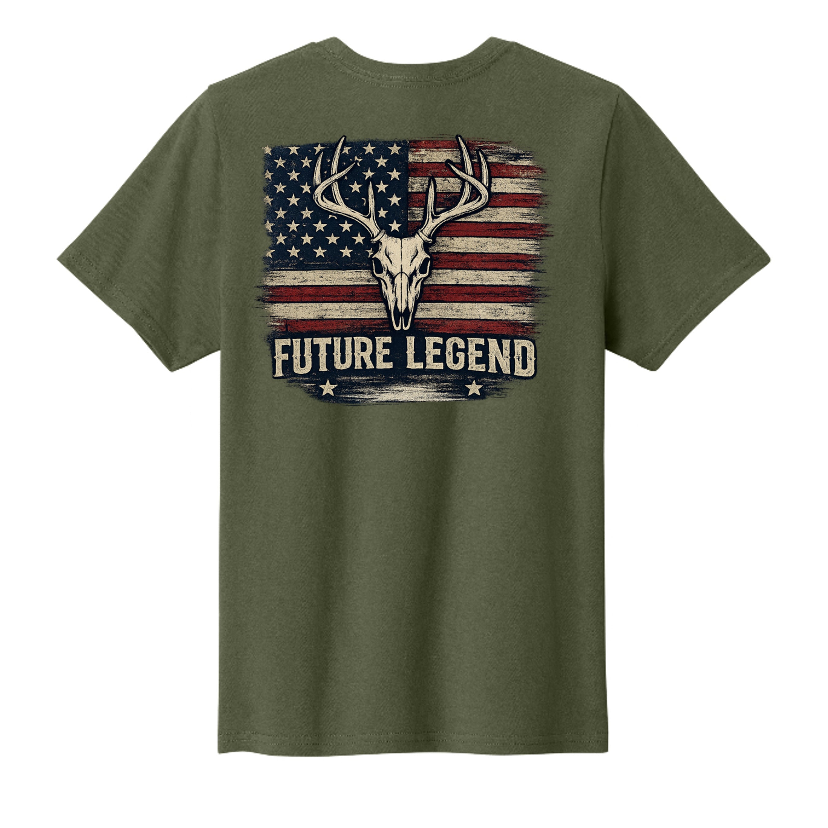Olive Drab Green - PC43Y - BACK