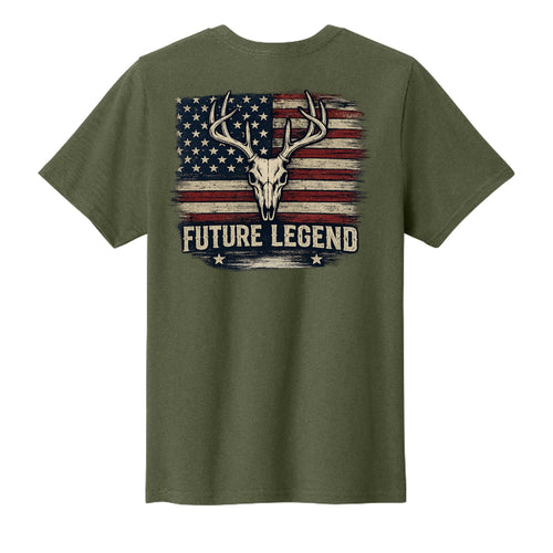 Olive Drab Green - PC43Y - BACK